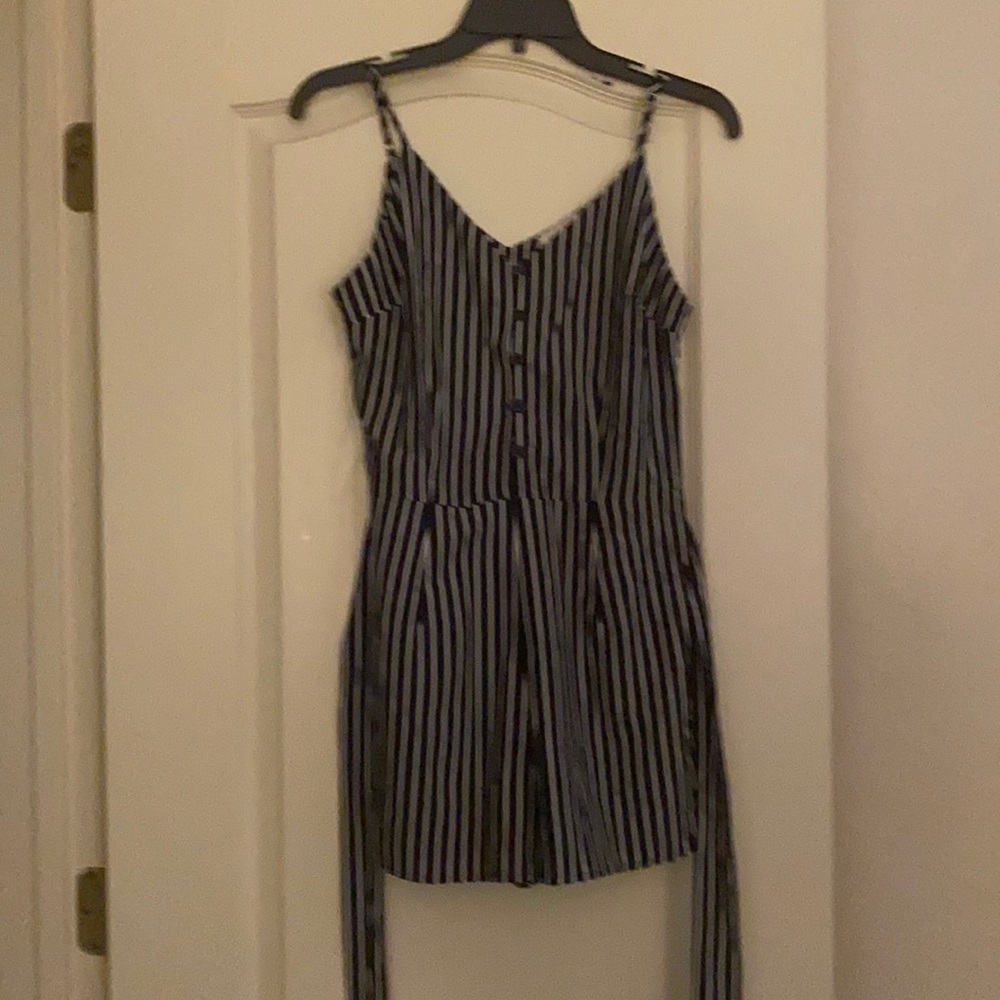 Spaghetti strap romper